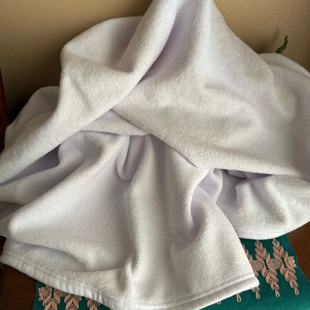 Chik-Fil-A Nugget Sauce 50x60 white and red throw blanket